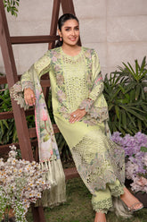 Rang Rasiya Embroidered Lawn Suits Unstitched 3 Piece RR24PE D-10 Geeti – Summer Eid Collection-